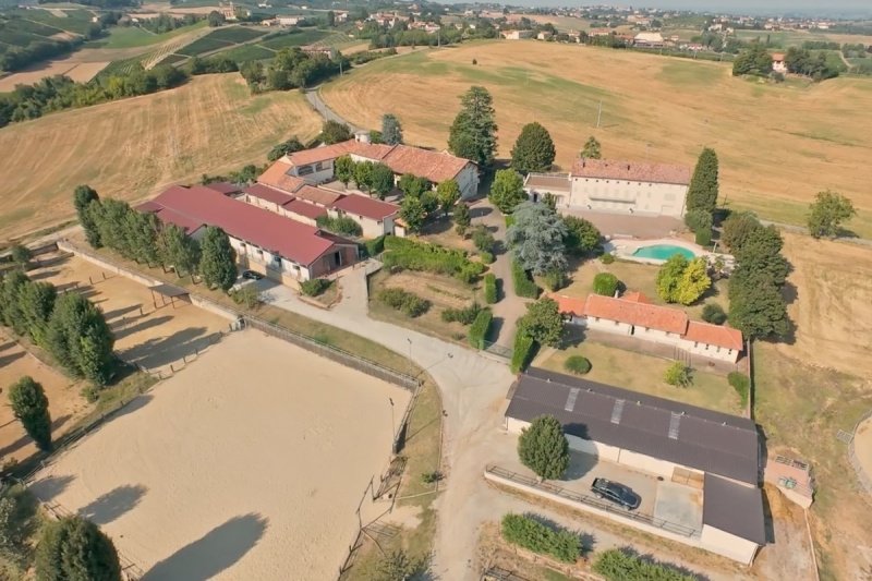 Explotación agrícola en Rosignano Monferrato