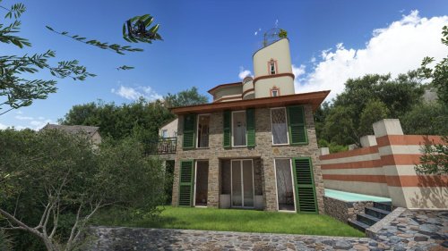 Historisches Haus in Camogli