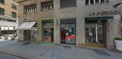 Kommersiell byggnad i Turin