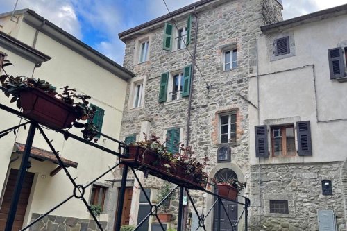 Kleines Dorf in Bagnone