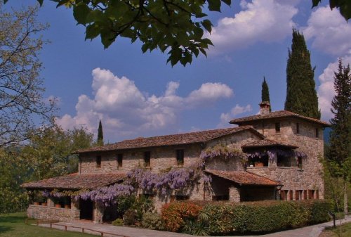 Lantställe i Castel Focognano