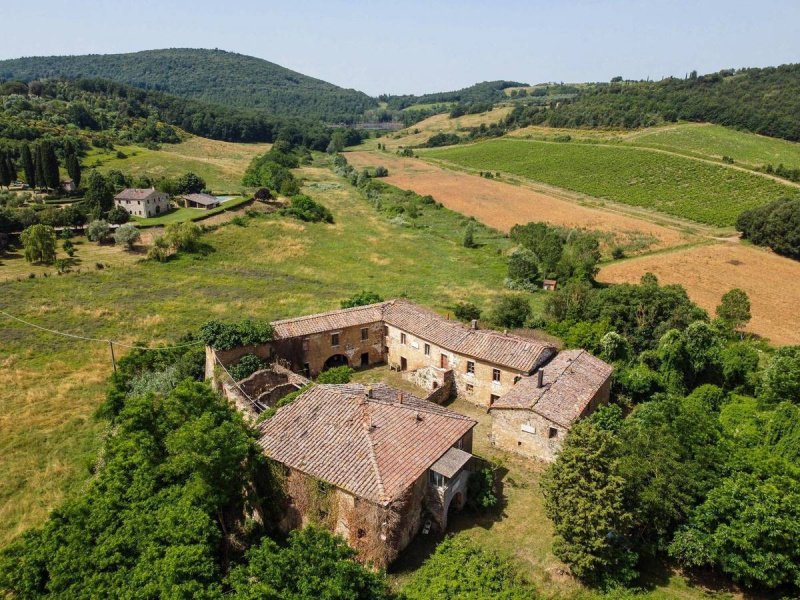 Klein huisje op het platteland in Rapolano Terme