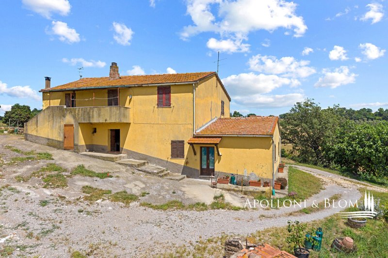 Klein huisje op het platteland in Magliano in Toscana