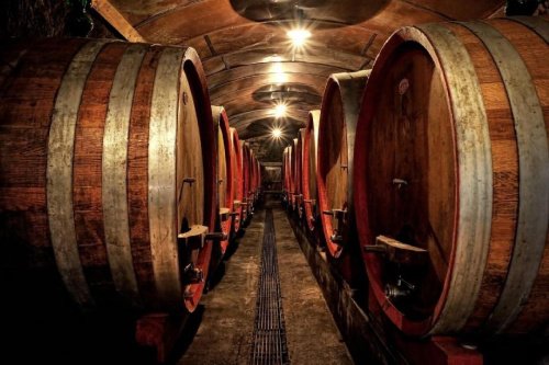 Oud boerderijtype in de alpen in Montepulciano