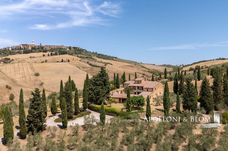 Klein huisje op het platteland in Pienza