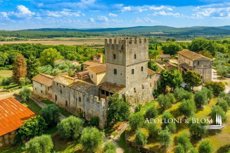 Palácio em Monteriggioni