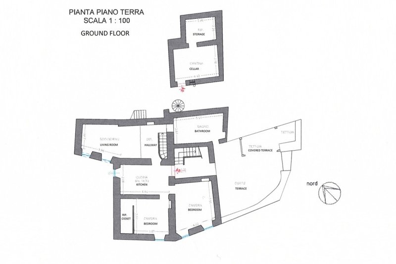 Historisches Appartement in Dolcedo