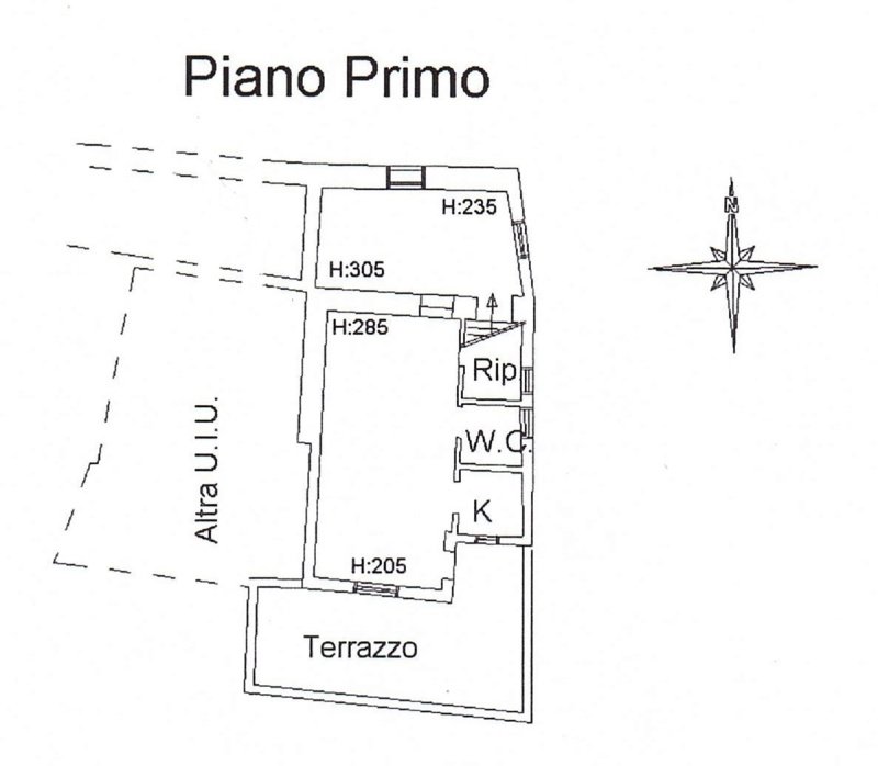 Apartamento histórico em Taggia