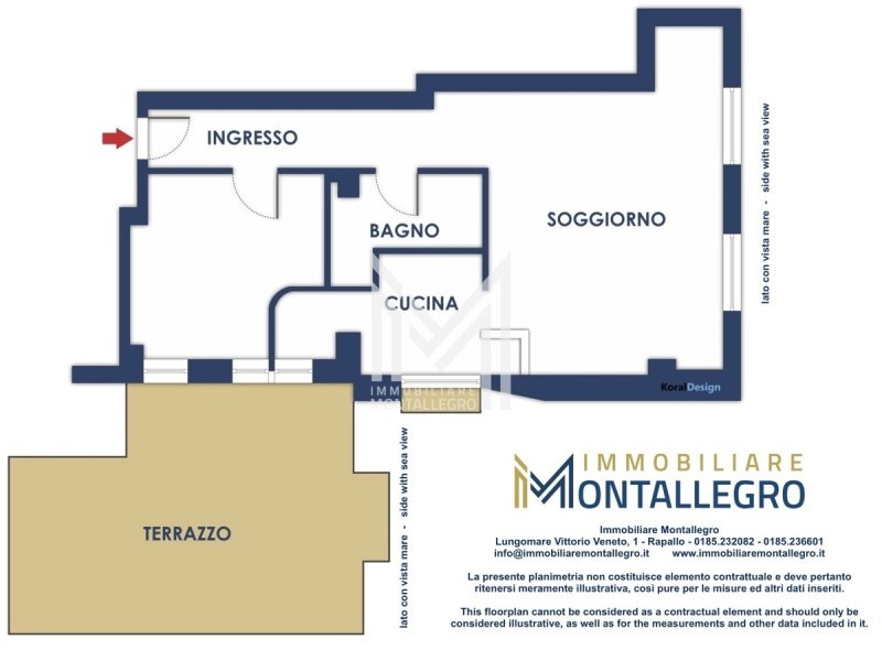 Квартира в Рапалло