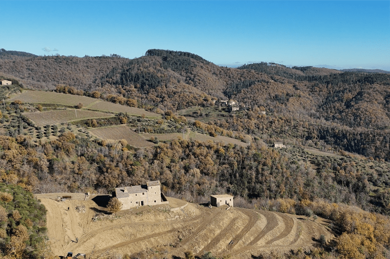 Hus på landet i Gaiole in Chianti