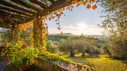 Hus på landet i Castel del Piano