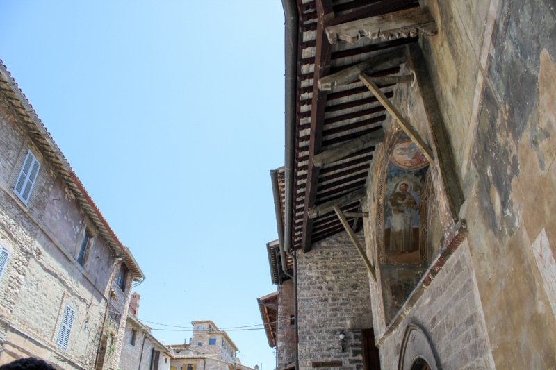 Hus i Assisi