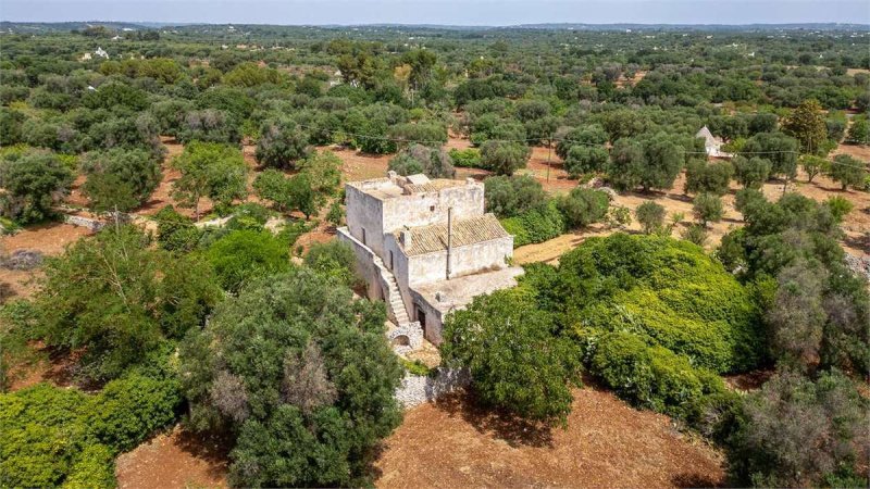 Masseria (lantgårdshus) i Ceglie Messapica