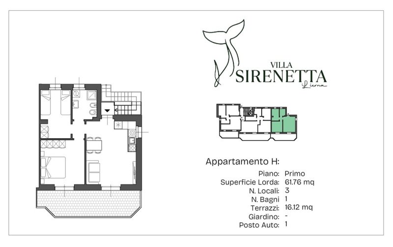 Appartement à Lierna