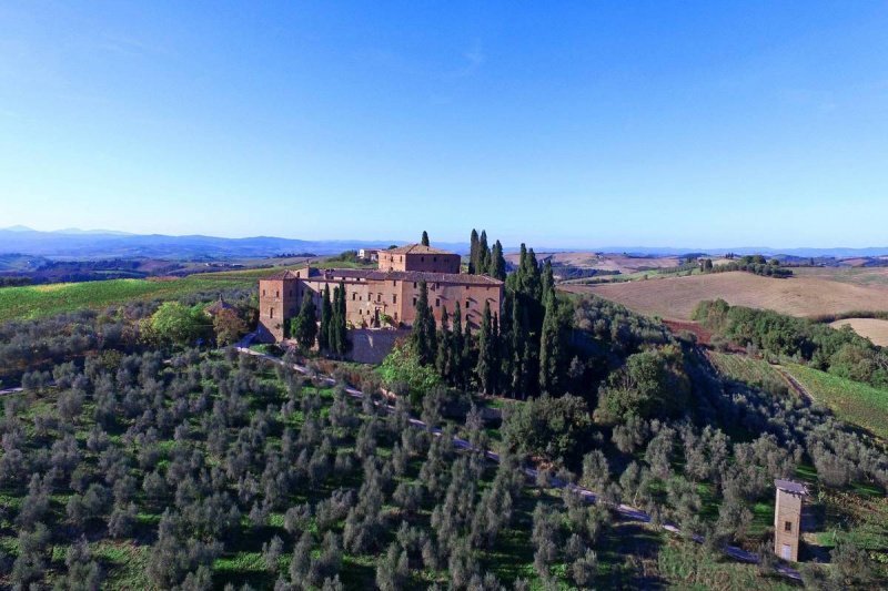 Schloss in Montalcino