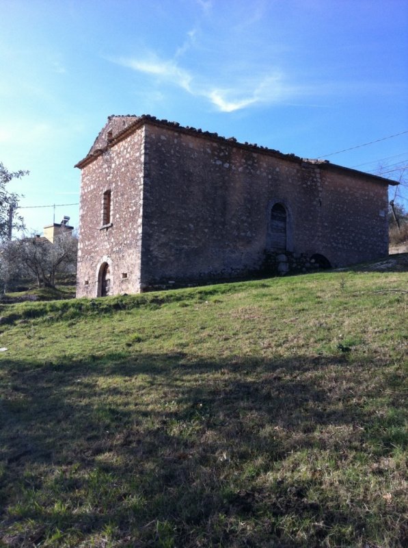 Klein huisje op het platteland in Campoli Appennino