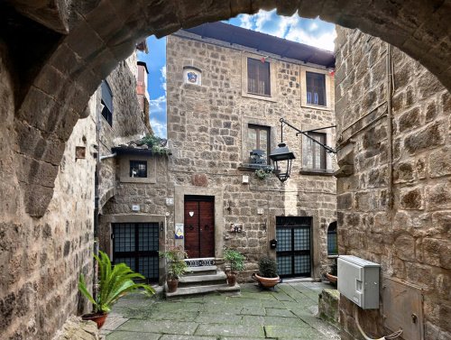 Historisches Haus in Viterbo