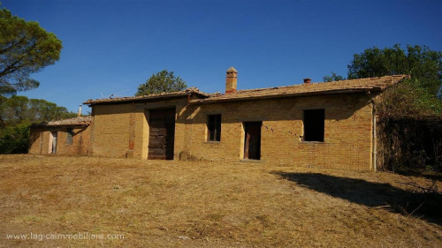 Klein huisje op het platteland in Pienza