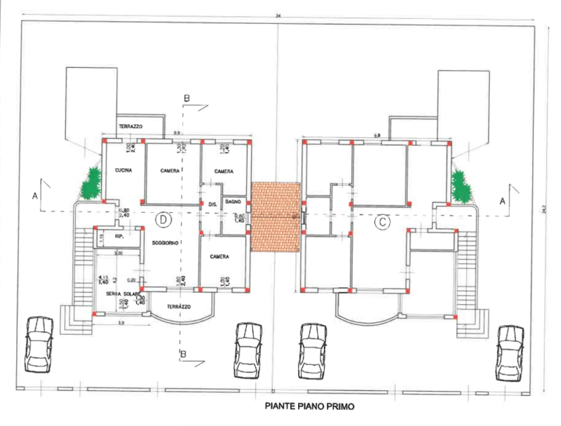 Apartamento em Cecina