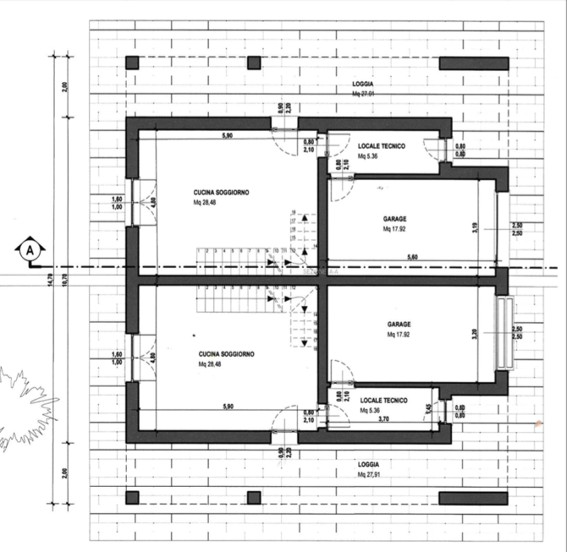 Building plot in Santa Maria a Monte