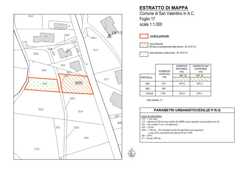 Terreno en San Valentino in Abruzzo Citeriore