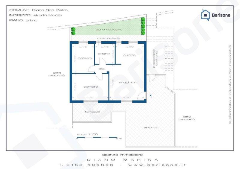 Appartement à Diano San Pietro