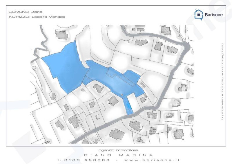 Building plot in Diano Marina