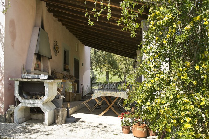 Lantställe i Montopoli di Sabina