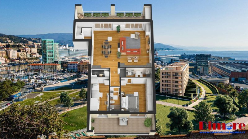 Чердак в Савона