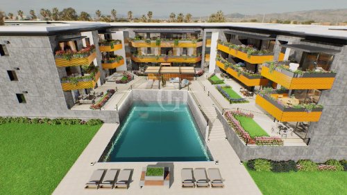 加尔达湖群滨代森扎诺公寓