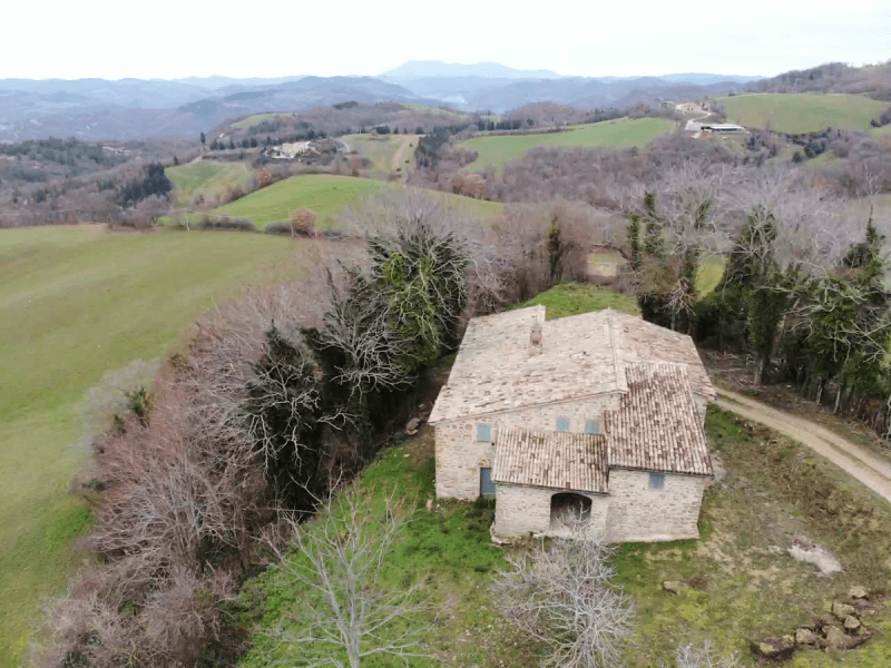 Lantställe i Pietralunga