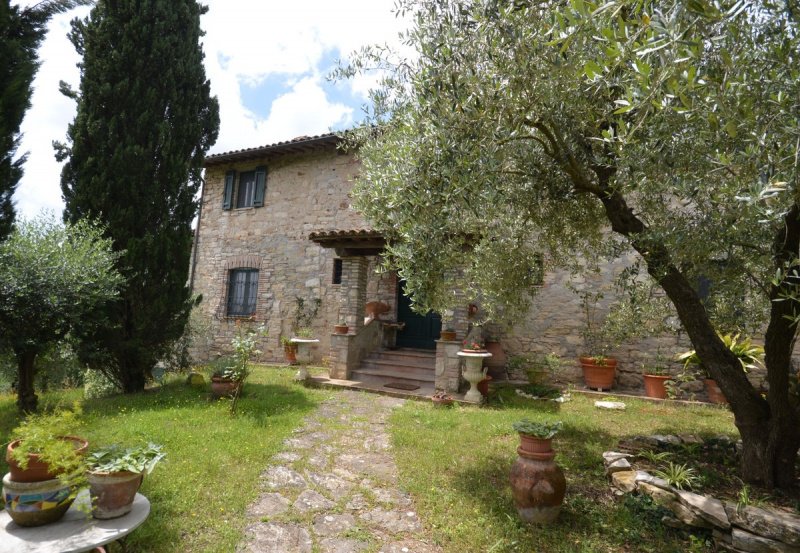 Klein huisje op het platteland in Monte Castello di Vibio