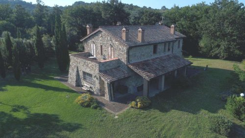 Hus på landet i Orvieto