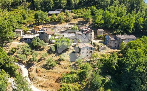 Kleines Dorf in Bagni di Lucca