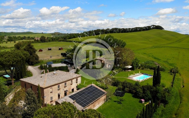 Klein huisje op het platteland in Monteroni d'Arbia