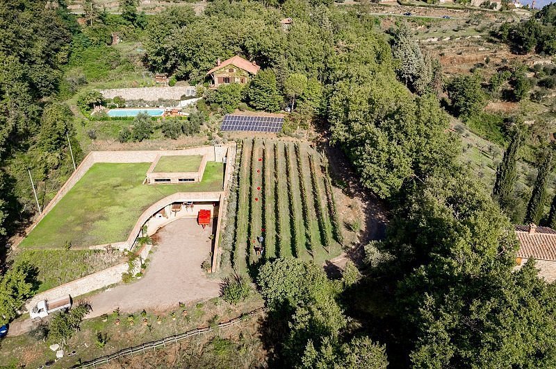 Casa de labranza en Montalcino