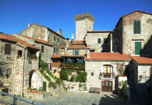 Apartamento histórico en Capalbio