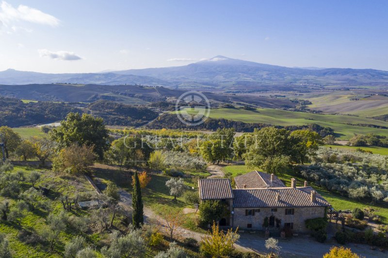 Lantställe i Pienza