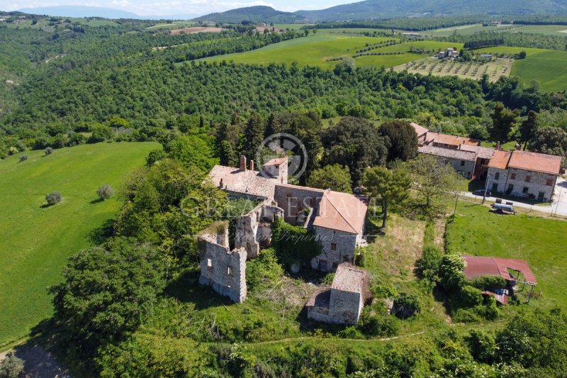 Schloss in Todi