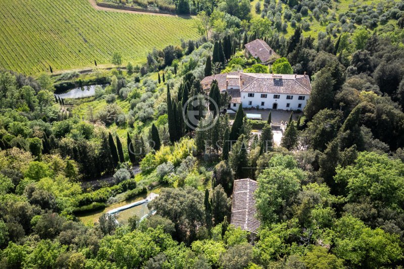 Klein huisje op het platteland in Greve in Chianti