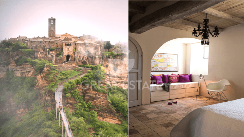 Apartamento histórico em Bagnoregio