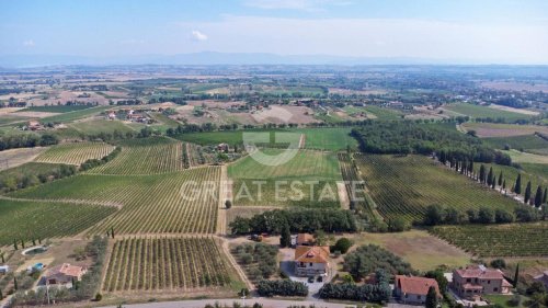 Exploitation agricole à Montepulciano