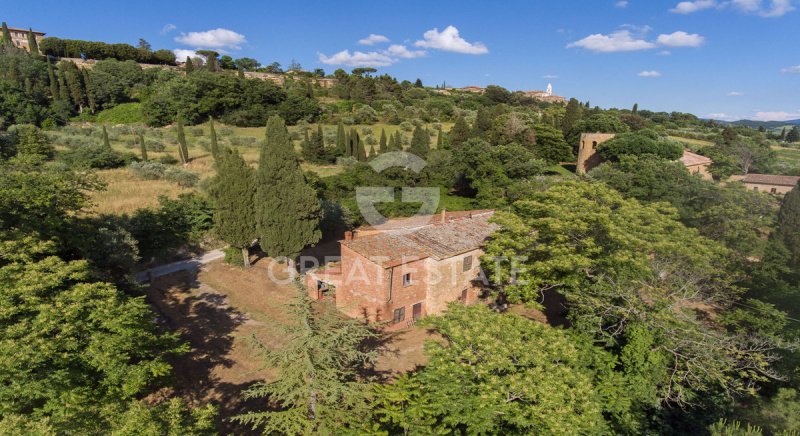 Klein huisje op het platteland in Pienza