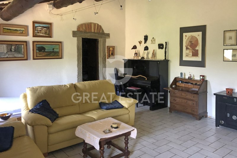 Lantställe i Monte Santa Maria Tiberina