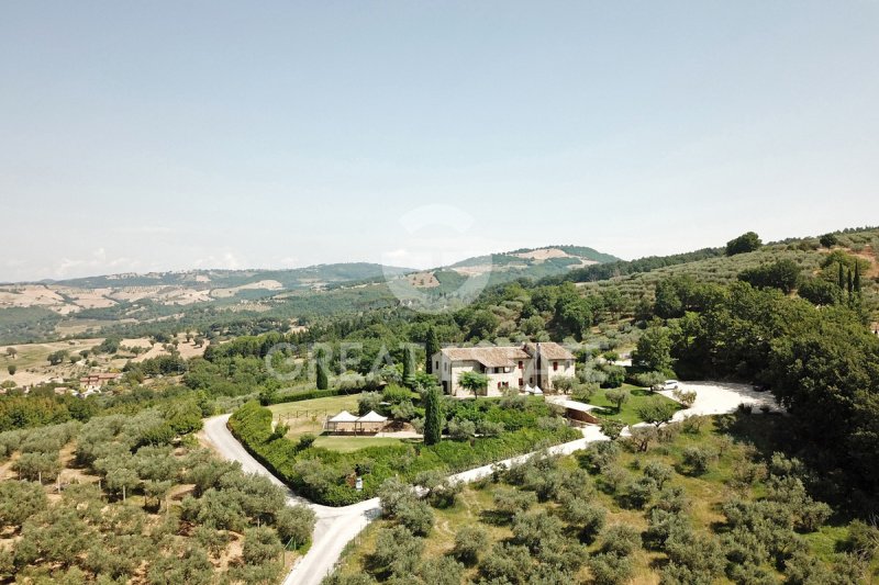 Lantställe i Assisi