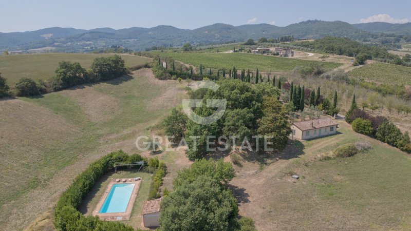 Klein huisje op het platteland in San Casciano dei Bagni