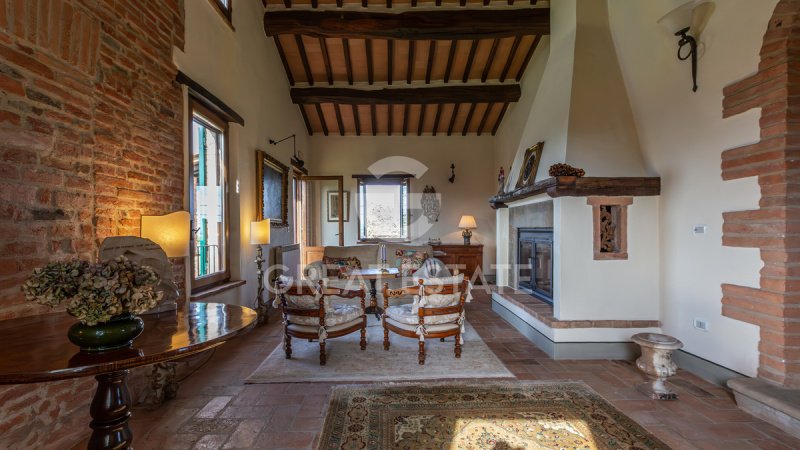 Lantställe i Castiglione del Lago