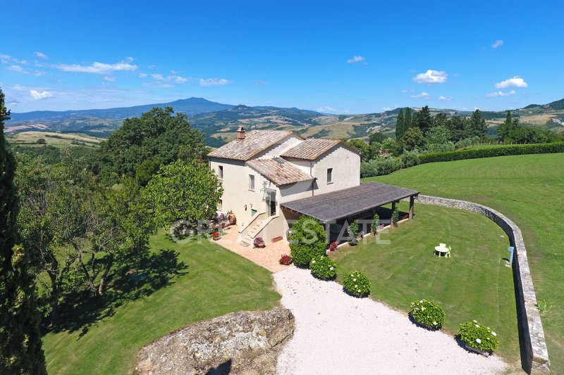 Lantställe i San Casciano dei Bagni