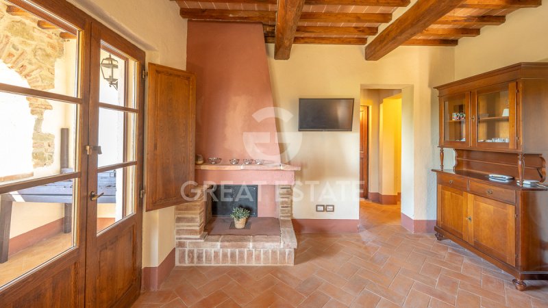 Klein huisje op het platteland in Cortona