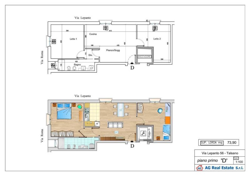 Apartamento en Tarento